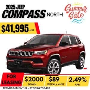 jeep compass special offer
