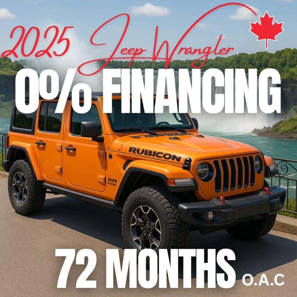 New 2025 Jeep Wrangler Special Offers & Deals | Toronto, Mississauga, Brampton 