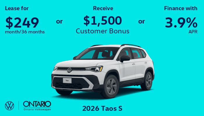 New 2025 Volkswagen Taos 1.5T S FWD 4D Sport Utility