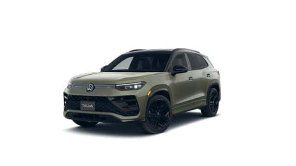 2026 Volkswagen Tiguan SE R-Line Black in Avocado Green Metallic at Ontario Volkswagen