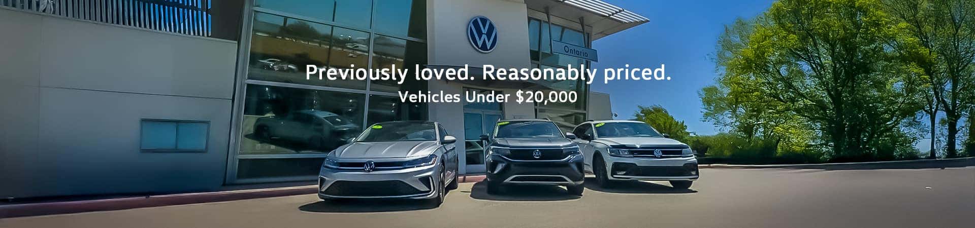 under $20,000 used vehicles