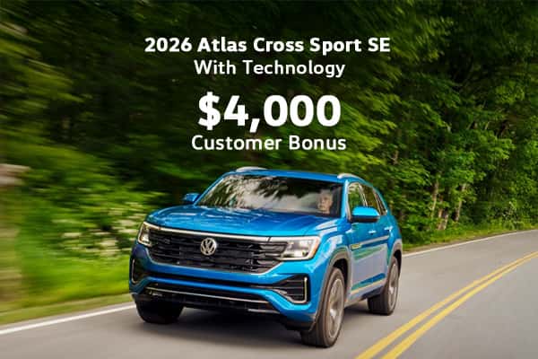 New 2026 Volkswagen Atlas Cross Sport 