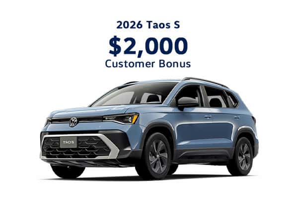 New 2026 Volkswagen Taos 