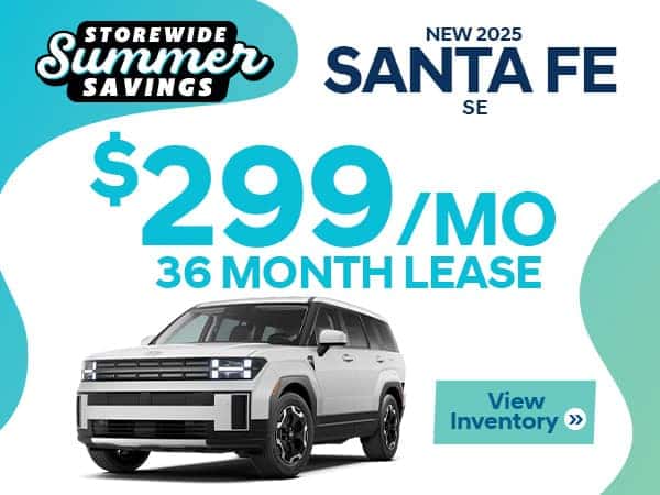 New 2025 Santa Fe SE