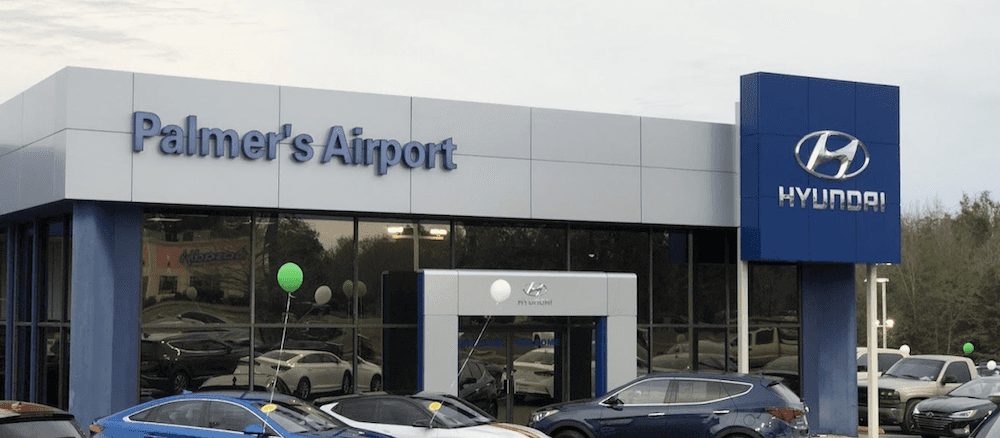 Palmer's Airport Hyundai Storefront in Mobile, AL
