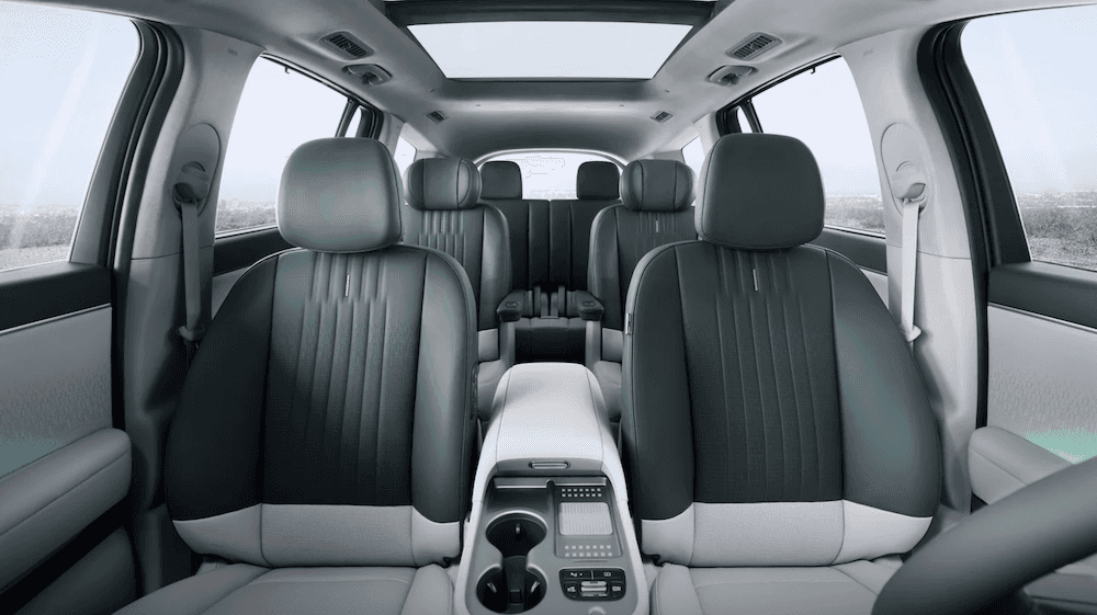 Interior of the 2026 Hyundai IONIQ 9 in Pascagoula, MS
