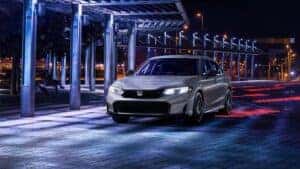 Honda Civic Under Lights