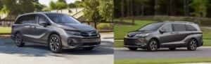 2025 honda odyssey vs toyota sienna