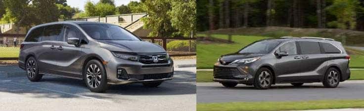 2025 Honda Odyssey vs Toyota Sienna | Parkway Honda
