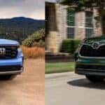2025 honda pilot vs toyota highlander