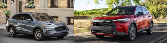 2026 honda hr-v vs toyota corolla cross