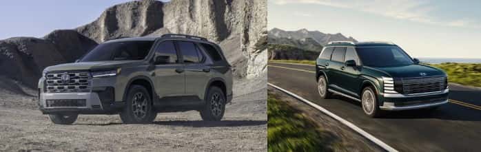 2026 honda pilot vs hyundai palisade