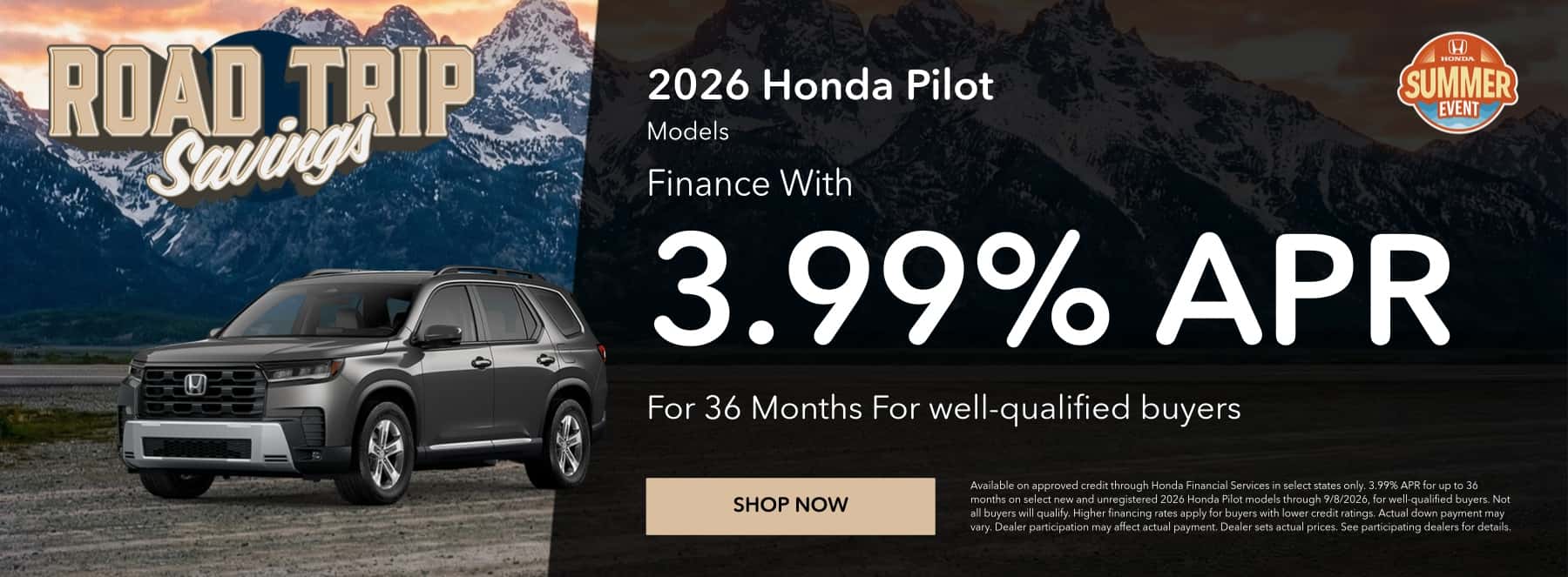2026 Honda Pilot