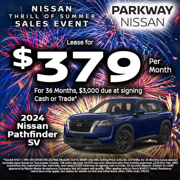 Lease and Financing Specials Parkway Nissan
