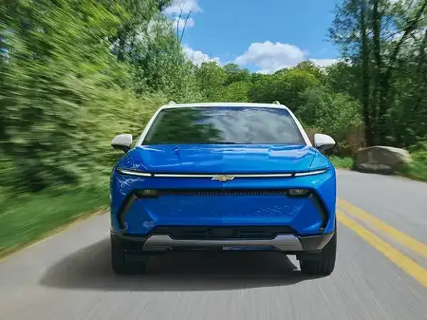 2026 equinox ev exterior blue