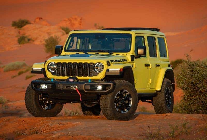 Get acquainted with the 2024 Wrangler 4xe lineup near Downey CA