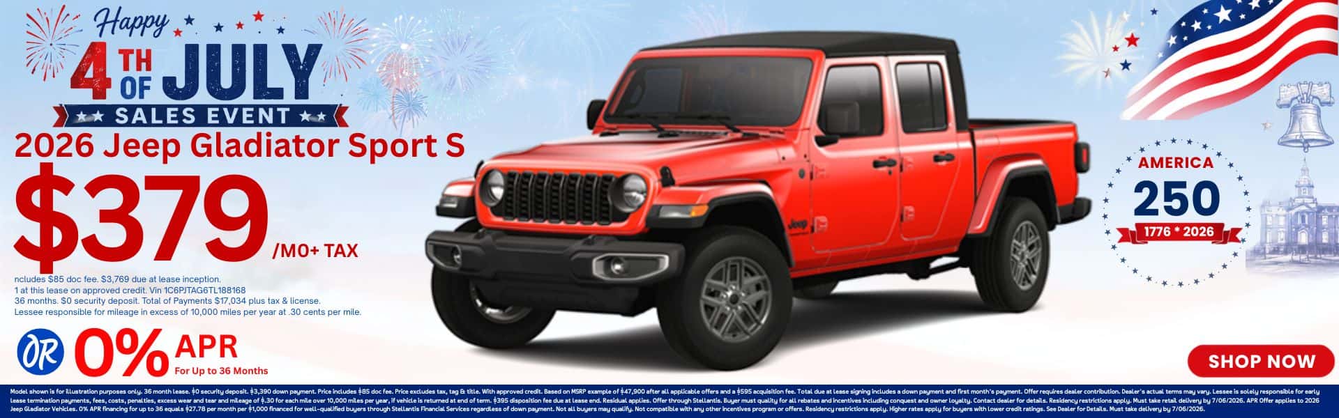Jeep Gladiator Sport S