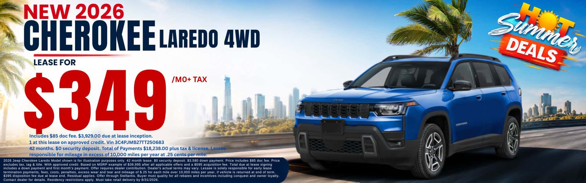 Best Jeep Cherokee Deals in Los Angeles County at Puente Hills CDJR