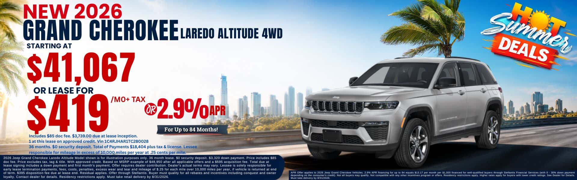 Grand Cherokee Desktop Banner