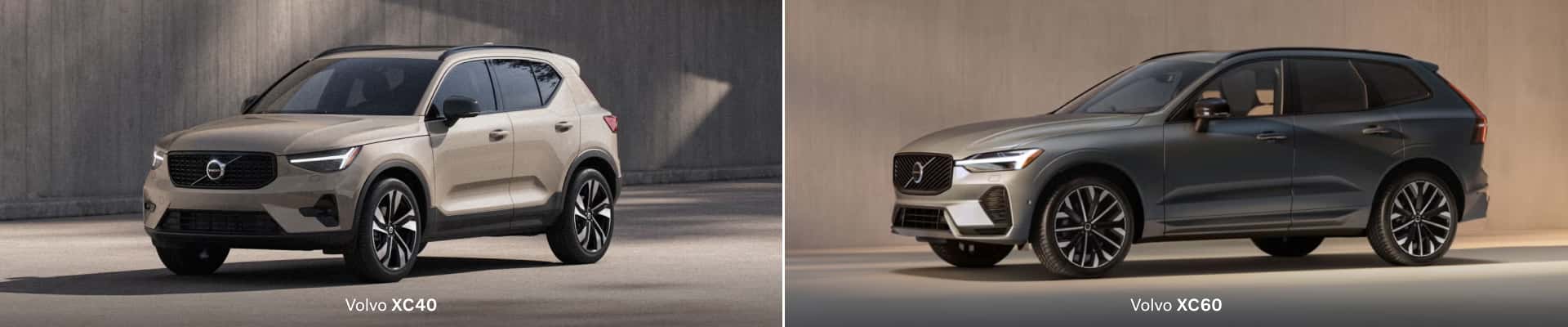 Volvo XC40 Vs. Volvo XC60