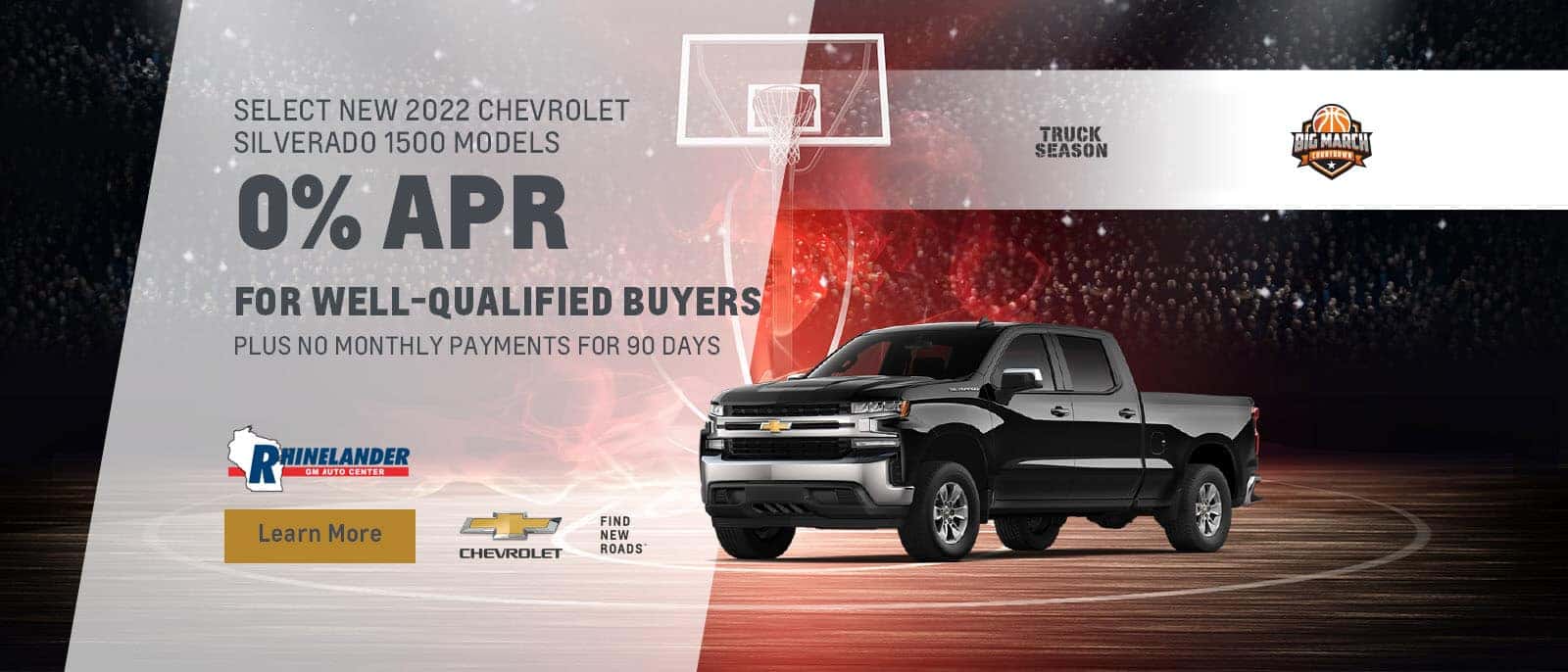 Monthly Special at Rhinelander GM Auto Center Rhinelander GM