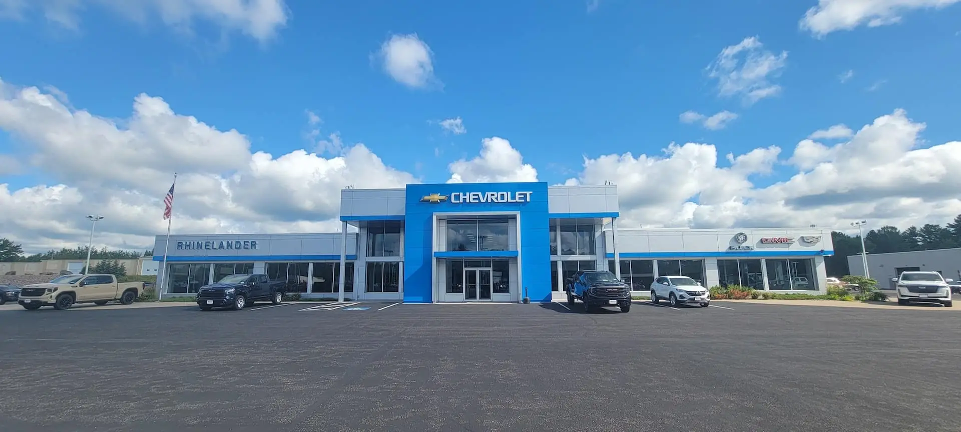 A Chevrolet Dealership.