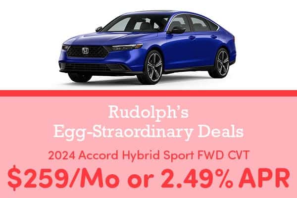 Accord Hybrid Special Offer