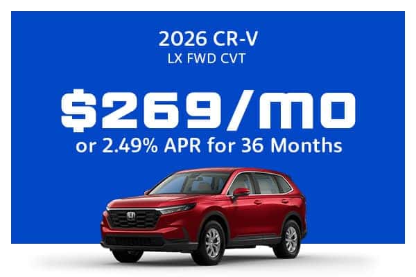 CR-V Special Offer