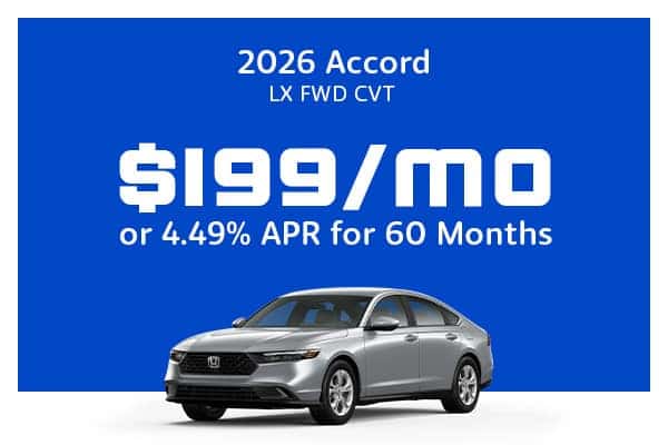 Accord Special Offer