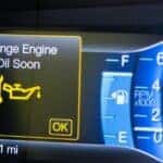 Oil Change Dash Warning