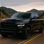 2025-Ram-1500-driving-through-the-black-hills-near-Belle-Fourche-SD