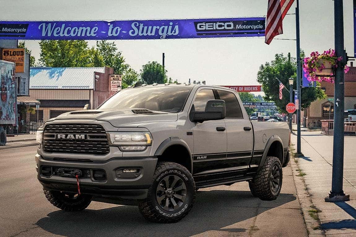 Ram-Truck-photo-in-downstown-Sturgis-SD