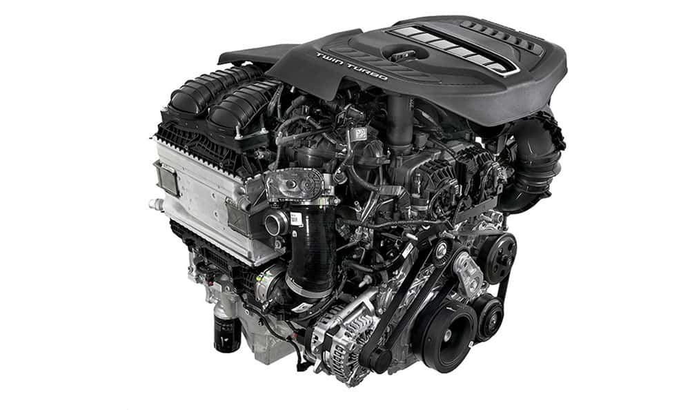 5.7L HEMI V8 cover and bay layout