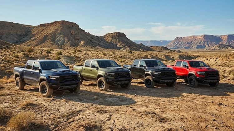 2026 Ram 1500 RHO new exterior colors