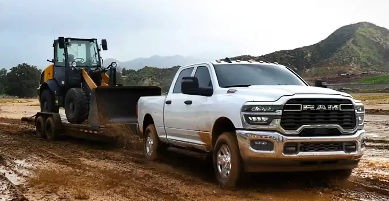 2026 Ram 2500 towing trailer placeholder