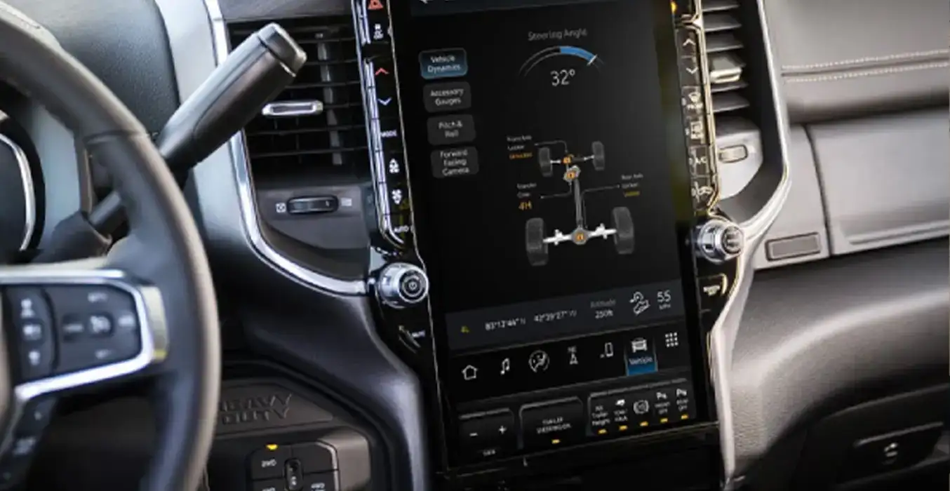 2026 Ram 2500 tow tech interior placeholder