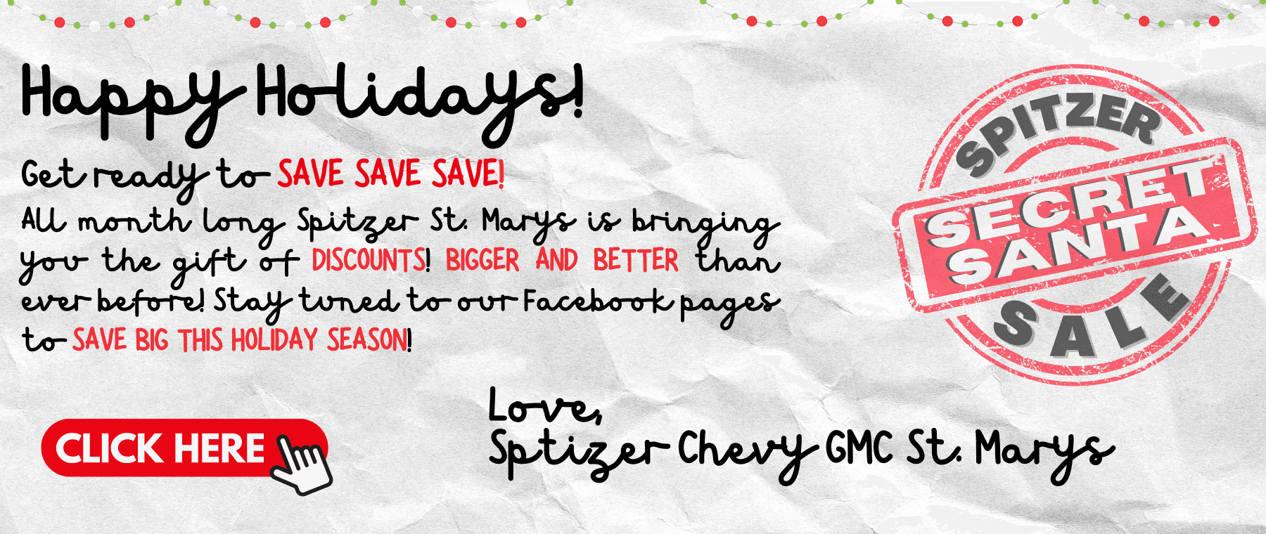Love, Sptizer Chevy GMC St. Marys (1800 x 800 px)