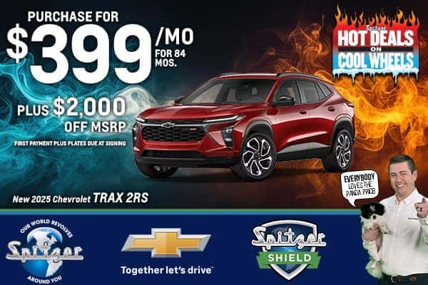 2025 Chevrolet Trax 2RS - Purchase for $399/mo for 84 Months!
