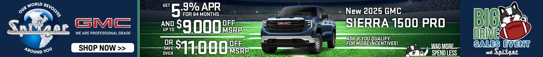 08.2025_Carrera_Get 5.9% APR Financing on New 2025 GMC Sierra Models!