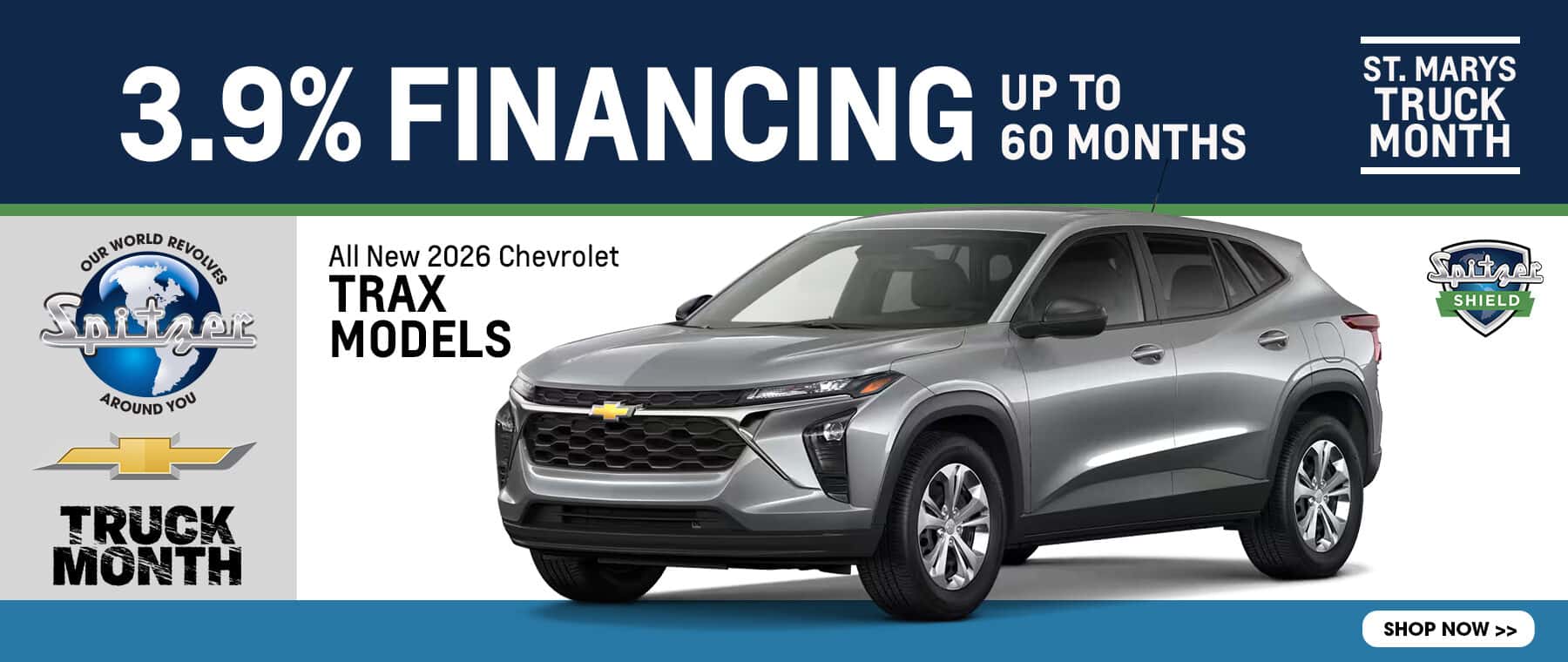 08.2026_Chevy Trax_3.9% Financing up to 60 months