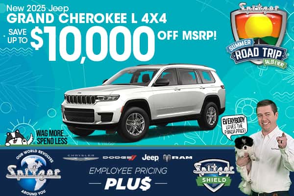 2025 Jeep Grand Cherokee L 4x4 - Save $10,000 Off MSRP!