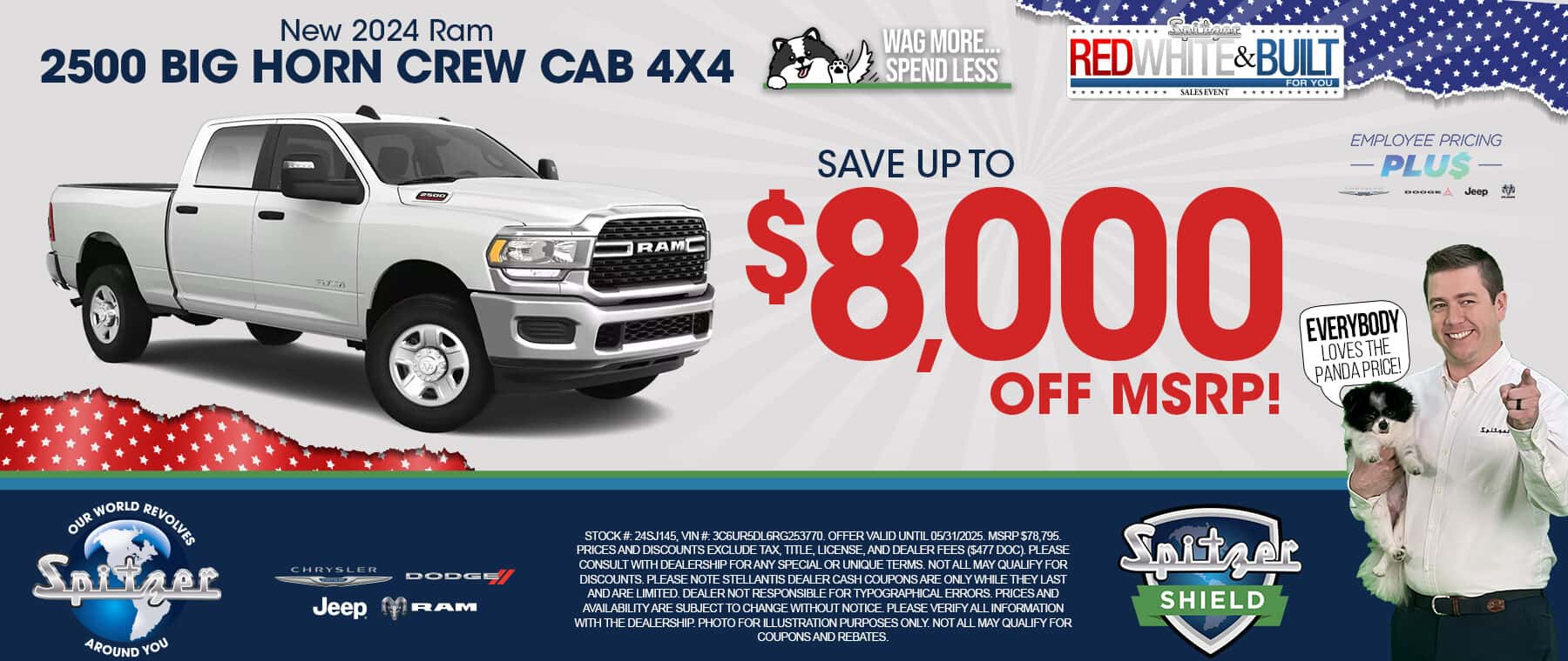 05.2025_Carrera_Get 8k Off MSRP on New 2024 Ram 2500 Big Horn Crew Cab 4x4 Models!