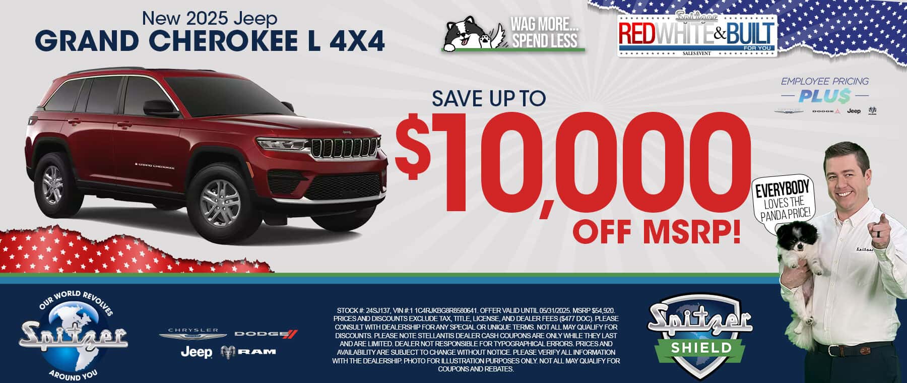 05.2025_Carrera_Get 10k Off MSRP on New 2025 Jeep Grand Cherokee L 4x4 Models!