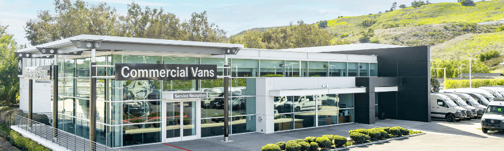 Image of Sprinter Van on Lot