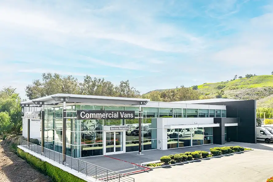 Mercedes-Benz Sprinter vans at Mercedes-Benz Vans of Laguna Niguel