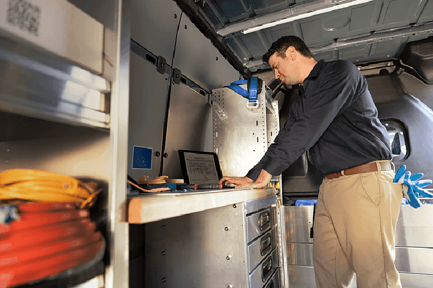Mercedes-Benz Sprinter kept on the road for a commercial operator, serviced at Mercedes-Benz Vans of Laguna Niguel