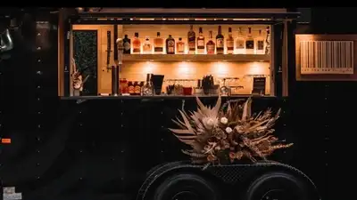 Upfit sprinter mobile bar