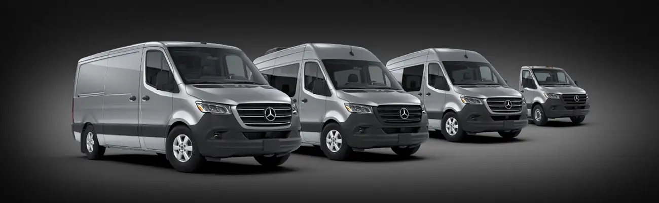 Mercedes-Benz Sprinter Van Lineup