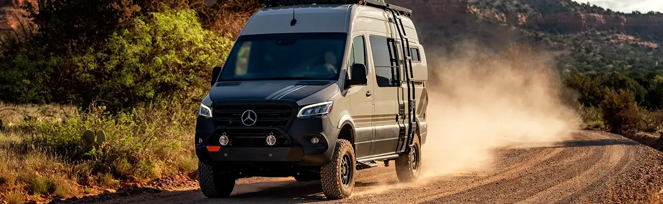 Upfitted Sprinter Camper Van in Sedona, Arizona