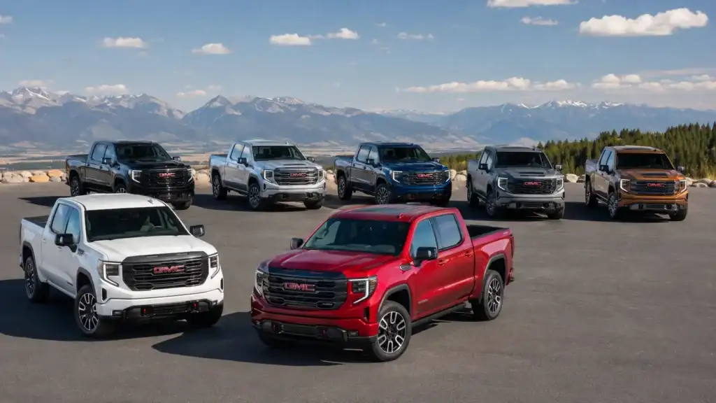 2027 GMC Sierra 1500 Colors Every New Paint Option for the Redesigned Truck